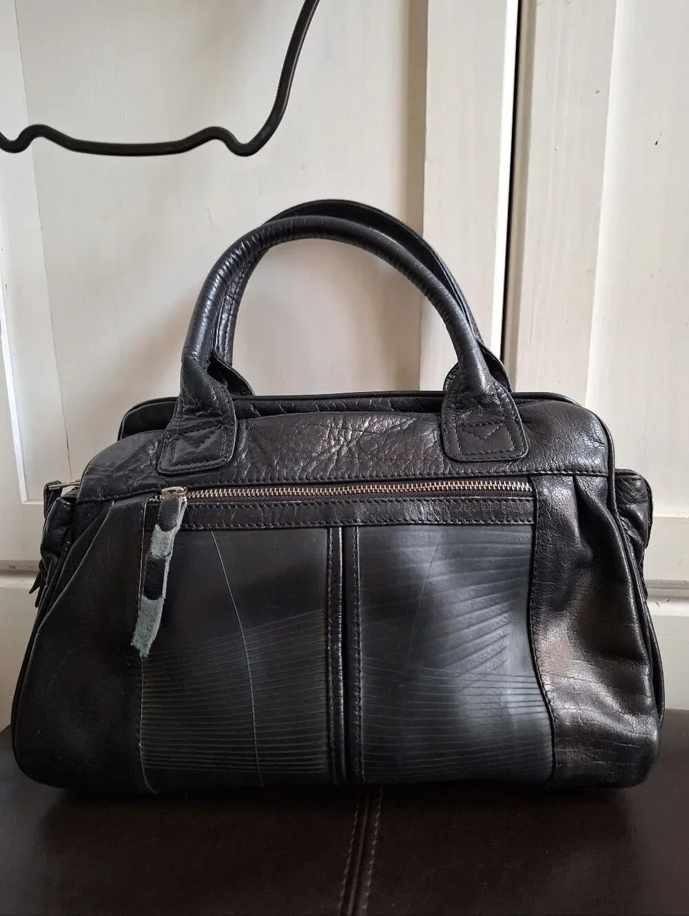 Passchal black satchel